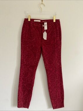 Pilcro Red Baroque Slim Jeans